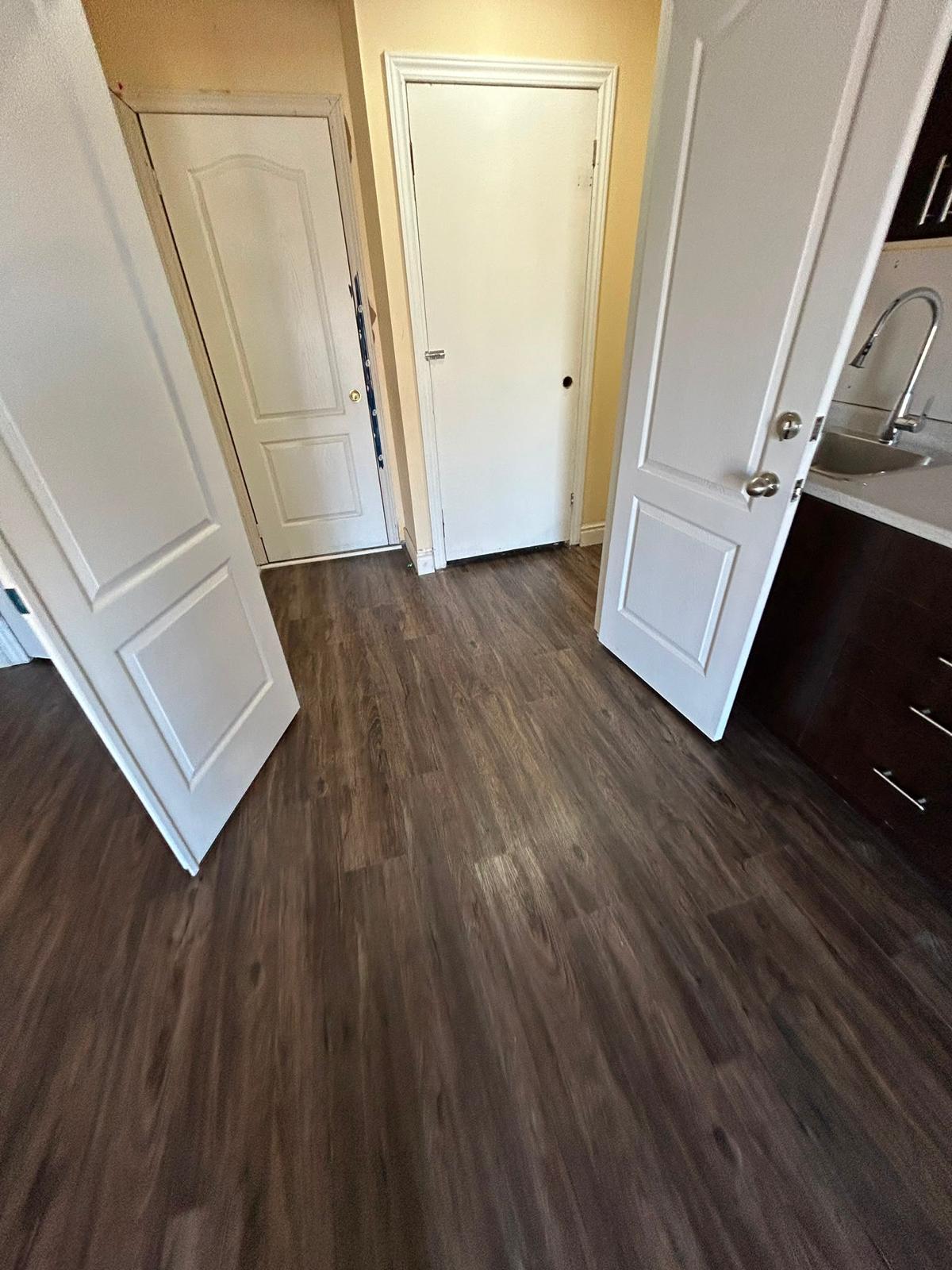 New vinyl plank flooring